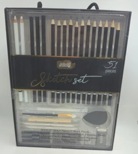Soho Studio 51 Piece Sketching Artist Set Brand New In Sealed Package - Picture 1 of 11