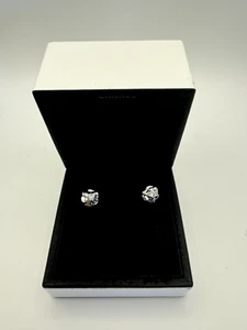 CHANEL Kamelie Diamant Ohrringe 18K Weißgold - Bild 1 von 12