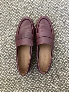 Madewell The Lacey Loafer in Cabernet Size 7.5 - Picture 1 of 3