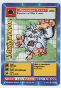 Tarjeta Bandai 1999 Mojyamon BO-14 Digi Battle Series 1 - Imagen 1 de 7