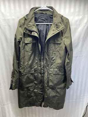 Chaqueta Tahari con Capucha Talla M Senderismo Parka Myanmar Tech Todo Clima Foto 1 de 4