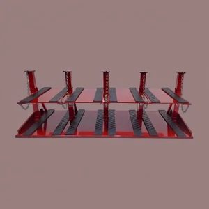 Diorama 1:64 Scale Car Park Double Lifts Model Car Garage Scene Prop Modelvq - Picture 1 of 16