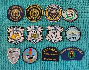 URUGUAY PATCH POLICE POLICIA - Sammlung Set 12 Aufnäher - Bild 1 von 2