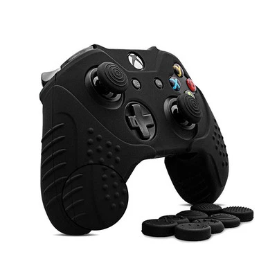 Silicone Skin Case For Xbox One X One S Controller With Grip And Thumb Grips - Image 1 of 4