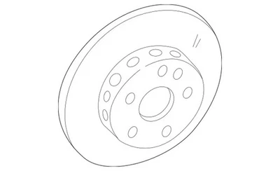 Disco de freno original Mercedes-Benz 203-421-13-12-90 Foto 1 de 2