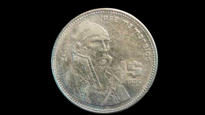 MEXICO 1 PESO 1984 - Picture 1 of 2
