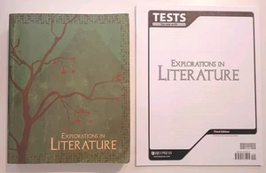 BJU Explorations In Literature Textbook + Tests 3E Homeschool Curriculum Book - Picture 1 of 1