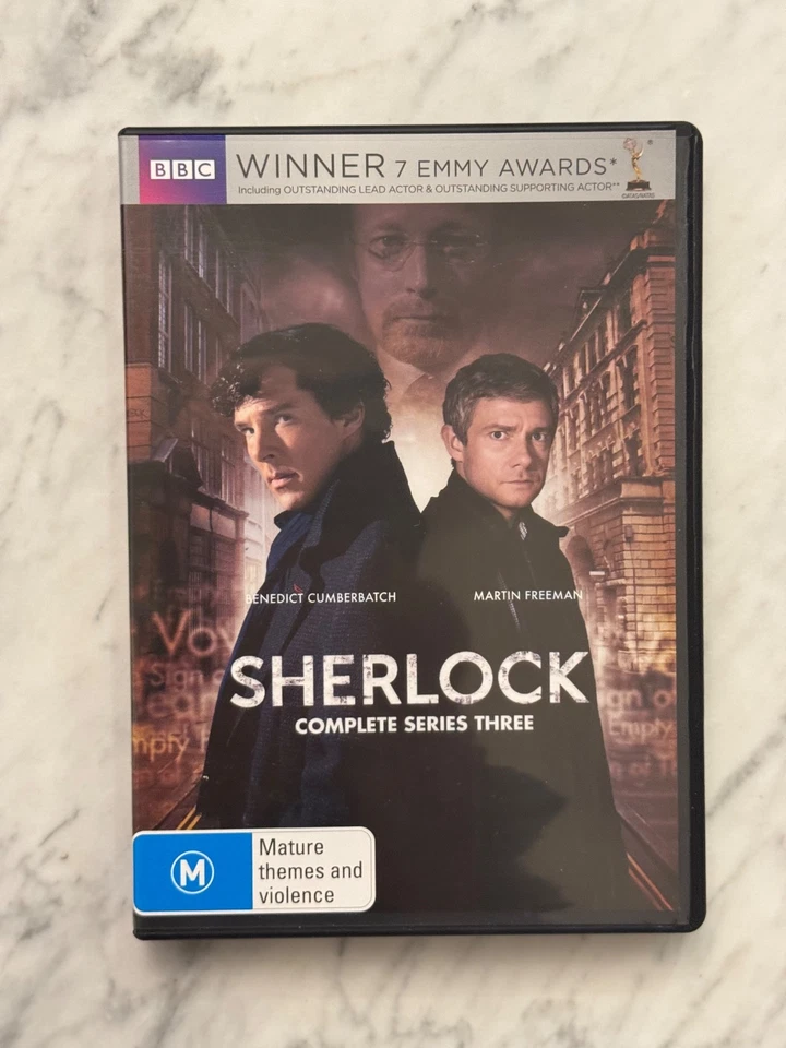 Terceira DVD Sherlock Series temporada 3 - Imagem 1 de 1