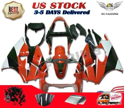 Carenado NTUB inyección de plástico rojo apto para Kawasaki 2000 2002 ZX6R ZX-6R e017 Foto 1 de 4