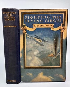 1919 Fighting the Flying Circus handsigniert von Captain Edward Rickenbacker 1. Weltkrieg - Bild 1 von 17
