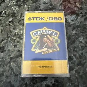 Joe Camel Camel Cigarette Cassette Tapes TDK/D90 SEALED RARE NOT FOR RESALE - Picture 1 of 4