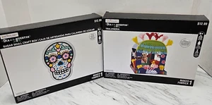 Lote de 2 Kits de Artesanía Creatología 3D Día de los Muertos SOPORTE FOTOGRÁFICO/CALAVERA DE AZÚCAR - Imagen 1 de 2
