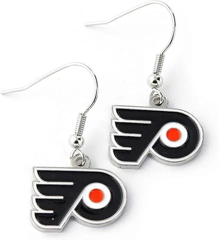 Philadelphia Flyers Dangler Earrings Cover