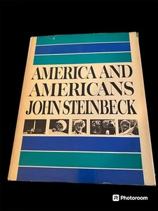 John Steinbeck America and Americans 1st edition 1966 Hardback - Foto 1 di 4
