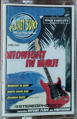 Planet Surf - Midnight In Maui - Cassette  Surf Instrumentals By Michael Clark - Image 1 of 4