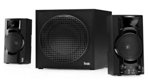 Hercules XPS 2.1 Lautsprecher-Boxen PC Laptop Tablet aktiv Subwoofer Satelliten - Afbeelding 1 van 3