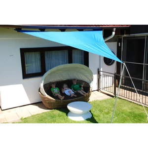 2x2x2M UV Block Shade Sail ShadeCloth Waterproof Sun Canopy Triangle - Picture 1 of 15