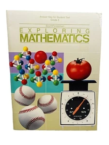 Exploring Mathematics Grade 5 by Scott Foresman Answer Key Student Text~B1 31 - Picture 1 of 6