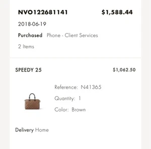 Louie Vuitton speedy 25 - Picture 1 of 12