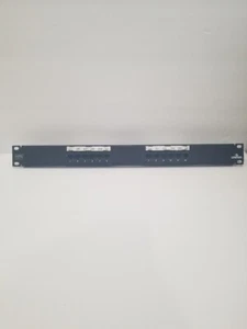LEVITON 5G596-U12 Universal Rack Mount Cat5E Patch Panel - Picture 1 of 6