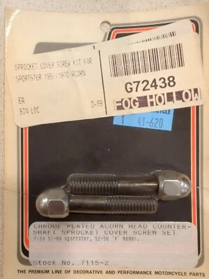 Комплект винтов для крышки звездочки Harley Acorn Sportster 1952-1969 Colony 7115-2 - Изображение 1 из 3