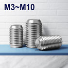 M3~M10 Cup Point Hex Socket Set Screws 316 Stainless Steel Cup-Point Set Screws