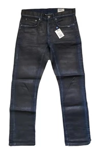 G-Star Raw Men's 3301 Slim Piston Denim Waxed Jeans Size 31x30 Nwt - Picture 1 of 13