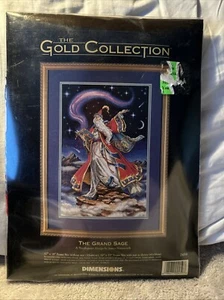 Needlepoint -Dimensions Gold Collection “The Grand Sage” Needlepoint Design - Picture 1 of 2