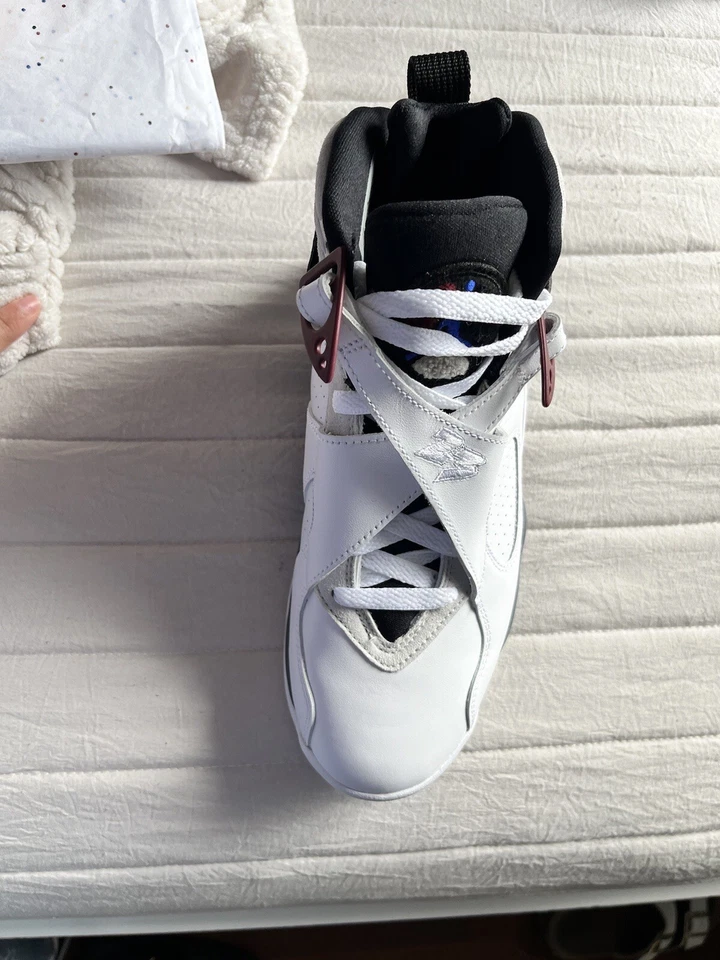 Talla 7.5 - Air Jordan 8 Retro Borgoña W Foto 1 de 4