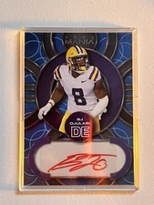 2022 Wild Card Auto Mania Blue Circles BJ Ojulari LSU AM-C5 Arizona Cardinals