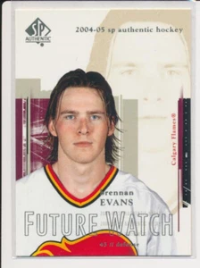 2004-05 SP Authentic #92 BRENNAN EVANS - RC Rookie Card - Calgary Flames - Bild 1 von 1
