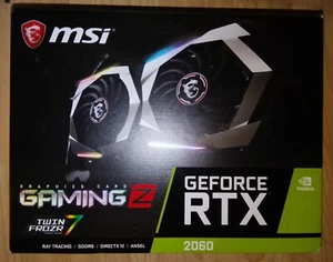 MSI GeForce RTX 2060 Gaming Z 6GB GDDR6 en caja - Imagen 1 de 5