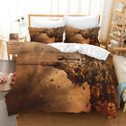 Military Army Aircraft Single Double Queen King Bed Doona Duvet Quilt Cover Set