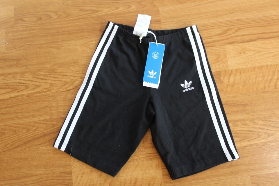 adidas Originals Kids' Cycling Shorts Black- Small