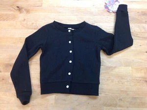 Speechless Baby Girls Botton Front Long Sleeve Shirt, Black,( Size XS 2T-3T) - Picture 1 of 1
