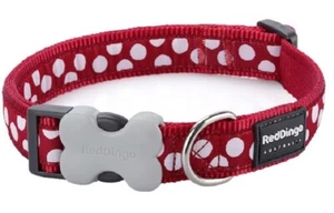 RED DINGO SPOT COLLAR & LEADS - Picture 1 of 7