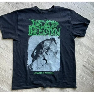 T-shirt Dead Infection Band un capitolo di incidenti cotone nero taglia intera S-5XL - Foto 1 di 3
