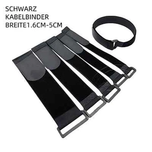 Stretch Klettkabelbinder Klett Kabelbinder Klettband versch. Längen - Bild 1 von 1