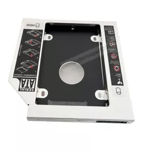 2° adattatore caddy disco rigido HDD SSD per MSI GP60 GP70 GT60 CX61 GX60 GT90N ODD - Foto 1 di 8