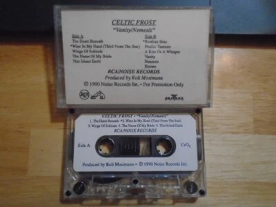RARE PROMO Celtic Frost CASSETTE TAPE Vanity/Nemesis metal HELLHAMMER Triptykon - Image 1 of 2