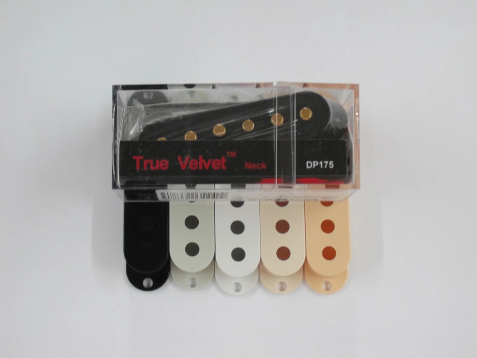 Pastilla de cuello de bobina única DiMarzio True Velvet con postes dorados DP 175 Foto 1 de 1