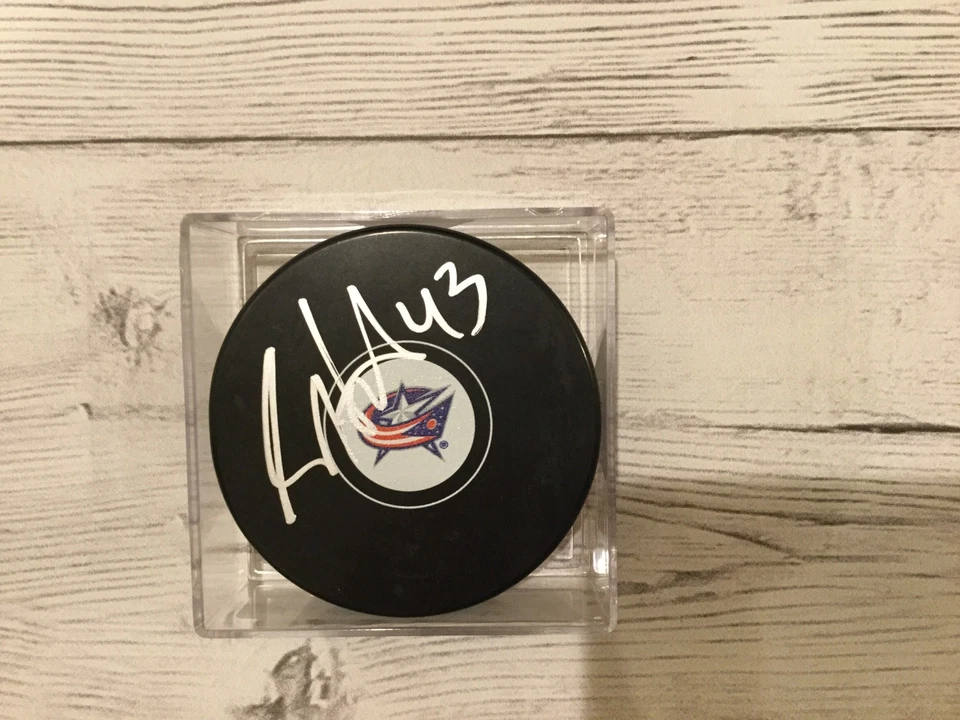 Disco de hockey firmado por Scott Hartnell Columbus Blue Jackets autografiado a Foto 1 de 1