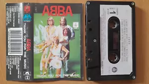 ABBA – Thank You For The Music RARE YUGOSLAVIAN CASS TAPE 1991 HARD TO FIND - Picture 1 of 3