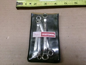 Craftsman EE. UU. Juego de llaves de extremo de caja enana de 4 piezas con bolsa Nº 4379 - Imagen 1 de 9