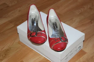 Europäische Damen-Flats aus echtem Leder Größe 11 - Bild 1 von 14