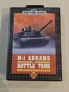M-1 Abrams Battle Tank (Sega Genesis, 1991) No Manual - Picture 1 of 6
