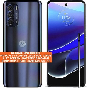 MOTOROLA MOTO G STYLUS 5G 2022 6gb 128gb Octa-Core 6.8" Single Sim NFC Android