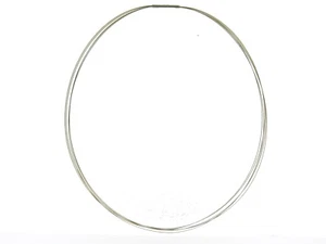 Edelstahl 5 Stränge (2 vergoldet) Kabel Halskette - NEU - 16,5" - 0,30 mm - Bild 1 von 8