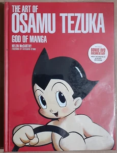 The Art Of Osamu Tezuka God Of Manga - Hardcover with Clear Plastic Cover & DVD - Picture 1 of 3