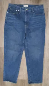 MADEWELL PERFECT VINTAGE STRAIGHT JEANS SZ 31 x 29 - Picture 1 of 7